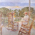 Childe Hassam Famous Paintings - Ten Pound Island